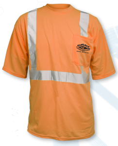 ANSI Class 2 Short Sleeve Safety Orange T-Shirt