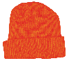 High Visibility Knitted Cap - Orange