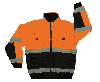 Reversible Bomber Jacket - Orange - ANSI Class 3