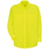 Red Kap Enhanced Visibility Work Shirt - Yellow/Green
