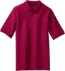 Port Authority Pique Knit Polo with Pocket